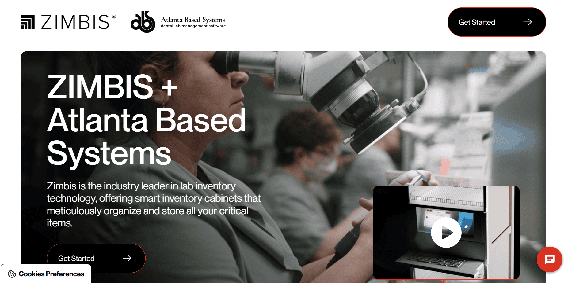 relaunch announcement graphic for Zimbis dental inventory management system