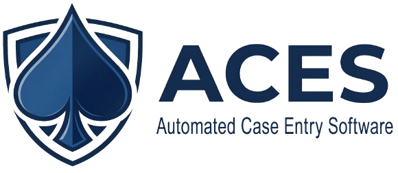 ACES Automated Case Entry Software logo, integration partner of Atlanta Based Systems